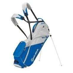 TaylorMade FlexTech Lite Stand Bag -Clubs Elegant store 2022 taylormade flextech lite grey blue