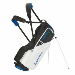 TaylorMade FlexTech Stand Bag -Clubs Elegant store 2022 taylormade flextech stand white black blue