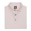 FOOTJOY BEAD CHAIN QUARTZ PINK/WHITE POLO
