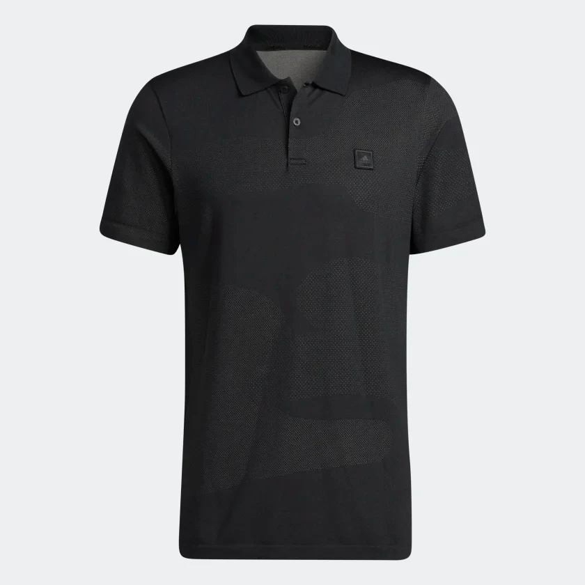 ADIDAS GO-TO SEAMLESS POLO SHIRT 1 ADIDAS GO-TO SEAMLESS POLO SHIRT