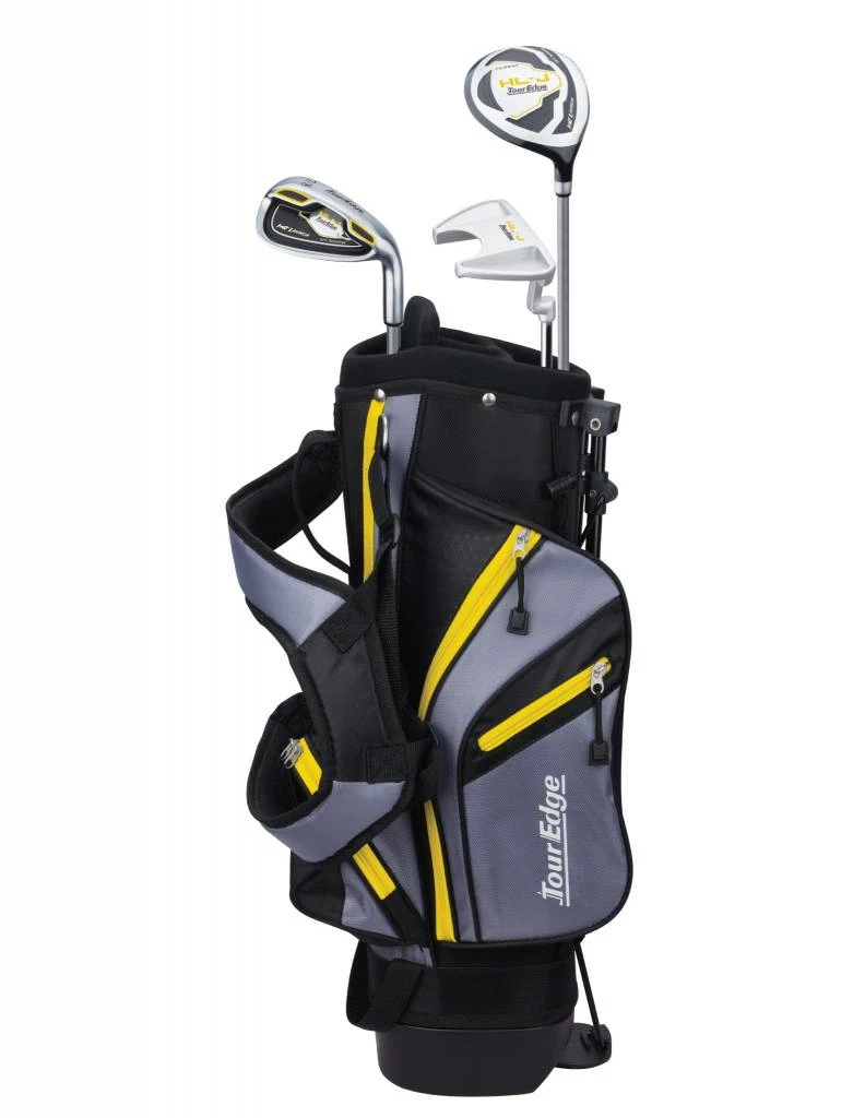 Tour Edge HL-J 3-6 YELLOW 3 CLUB SET W/BAG 1 Tour Edge HL-J 3-6 YELLOW 3 CLUB SET W/BAG
