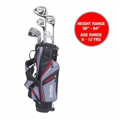 Tour Edge HL-J 9-12 RED 7 CLUB SET W/BAG LEFT HAND