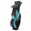 Tour Edge MODA SILK BLACK/LIGHT BLUE COMPLETE SET