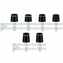 .370" Parallel Iron Ferrules - Trim Ring