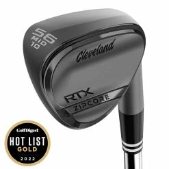 Cleveland RTX ZIPCORE LEFT HAND BLACK SATIN WEDGE