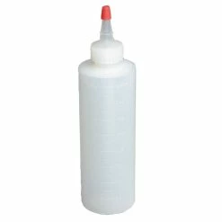 Plastic Sqeeze Solvent Bottle - 8 Oz