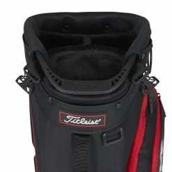 2023 Titleist Players 4 Stand Bag -Clubs Elegant store titleist players 4 stand bag black black red top