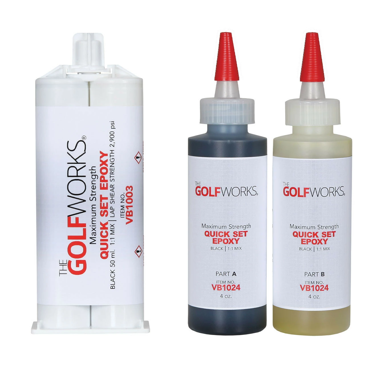 The GolfWorks Maximum Strength Quick Set Epoxy 1 The GolfWorks Maximum Strength Quick Set Epoxy