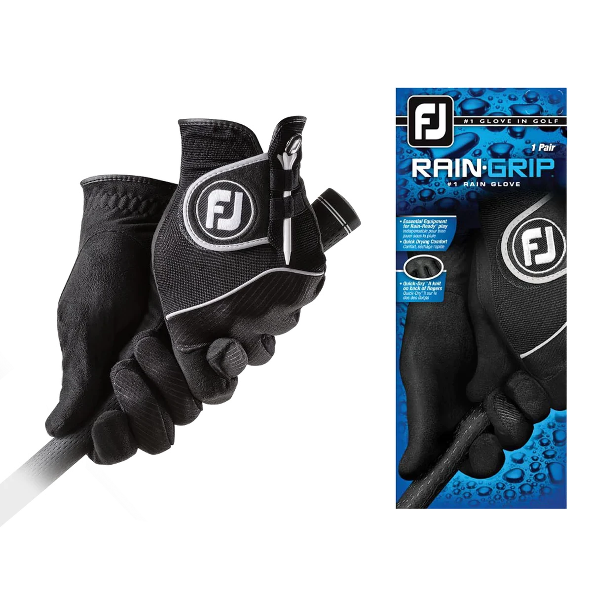 FootJoy WOMENS RAIN GRIP GLOVES (PAIR) 1 FootJoy WOMENS RAIN GRIP GLOVES (PAIR)